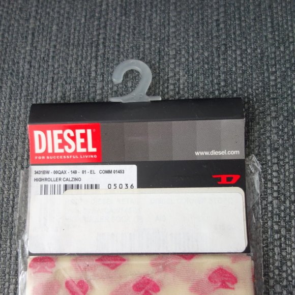 Diesel HIGHROLLER CALZINO Hearts Diamonds Spades Clubs Socks *New in Package* - Picture 3 of 10